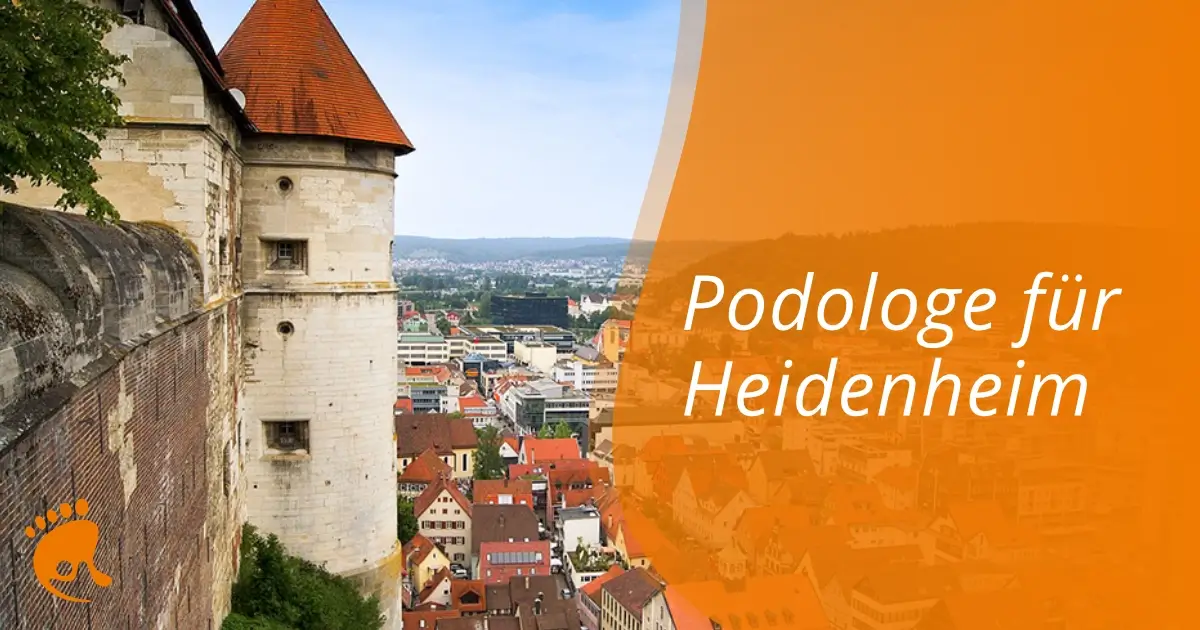 Medi­zi­ni­sche Fuß­pfle­ge und Podo­lo­gie für Heidenheim