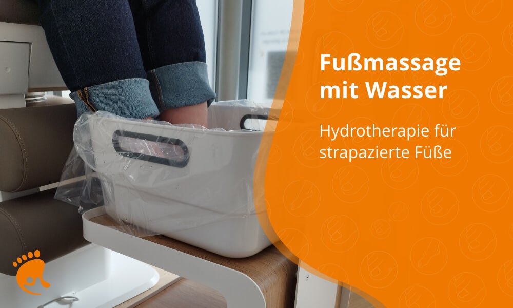 Fuß­mas­sa­ge­ge­rät mit Was­ser: Wir­kung, Anwen­dung & Kaufberatung